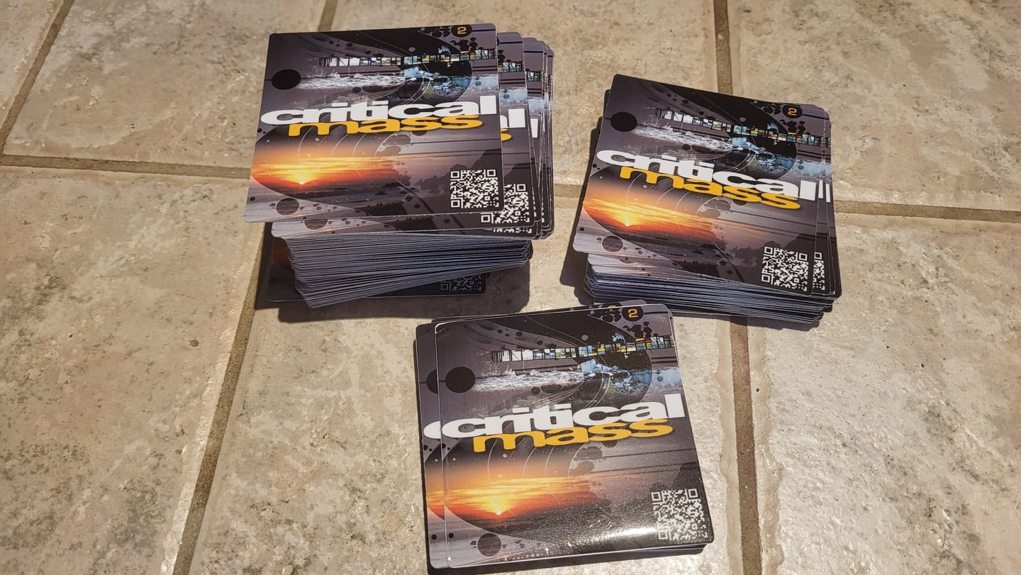 Customer photo review of Square Stickers