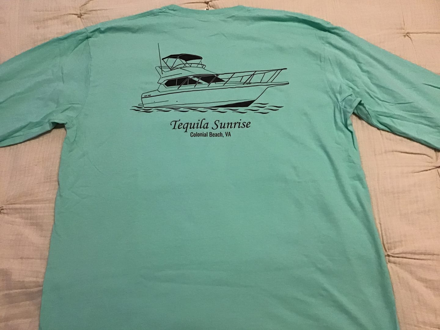 Customer photo review of Custom Long Sleeve Shirts with Pocket
