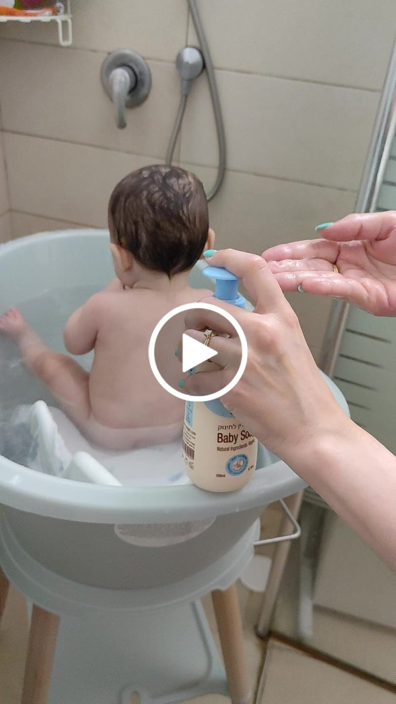 Customer video review of סבון עדין לתינוק - מבוסס רכיבים טבעיים בריח עדין