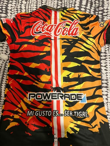 Customer photo review of Mens Mystery Football Shirt