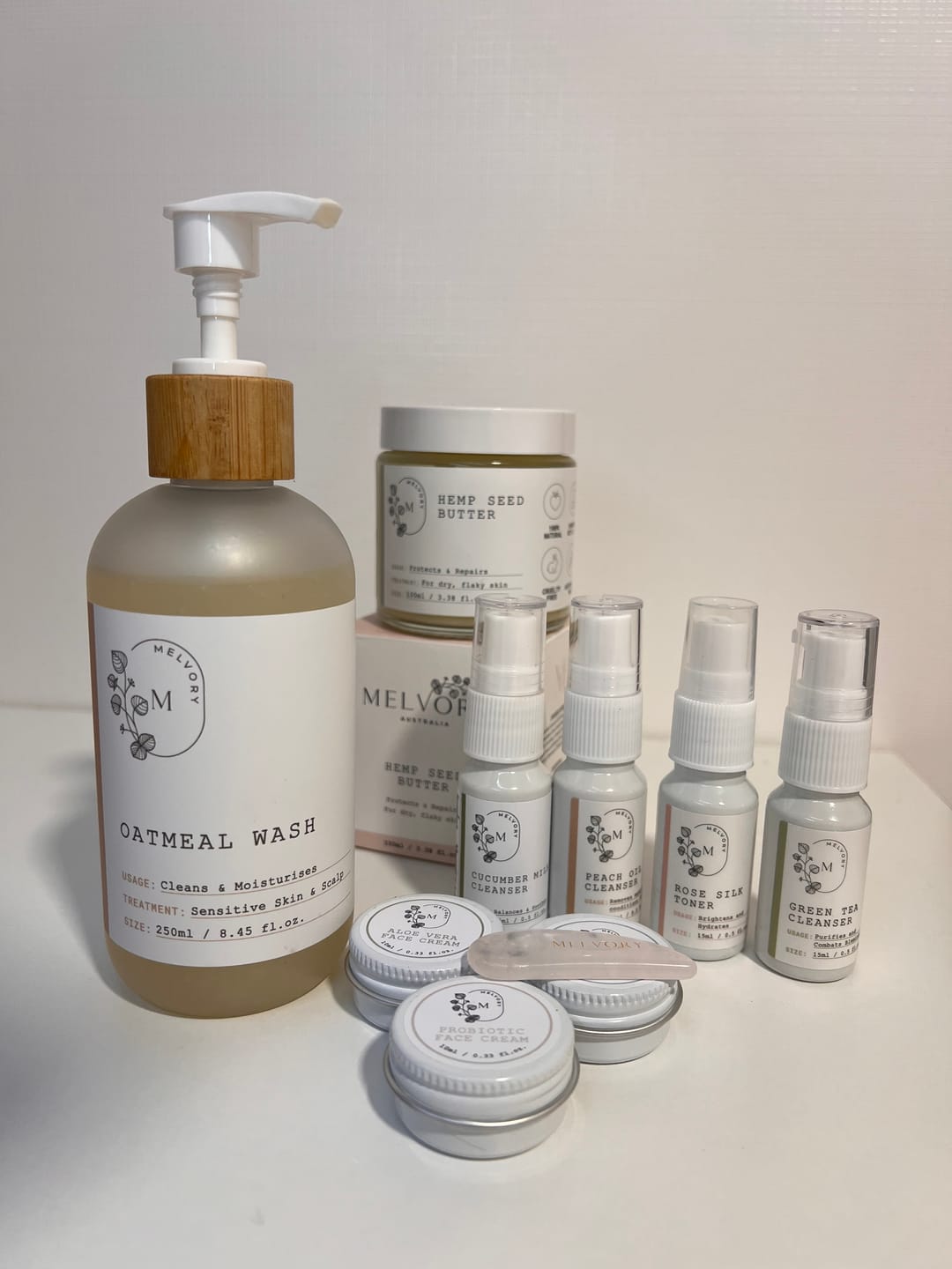Customer photo review of Oatmeal Moisturising Wash