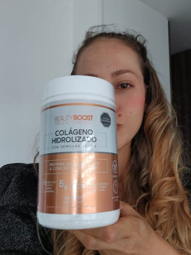 Customer photo review of COLÁGENO HIDROLIZADO CON SEMILLAS DE UVA - SIN SABOR