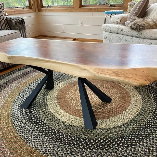 Customer photo review of Metal Bench Legs - 125 Kheops - 16H inch