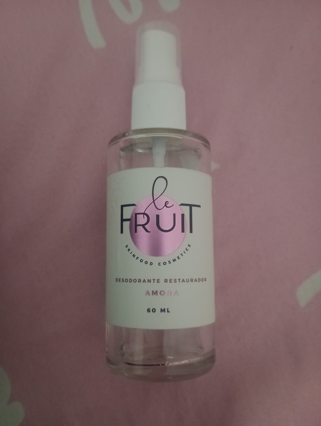 Customer photo review of Desodorante Hidratante