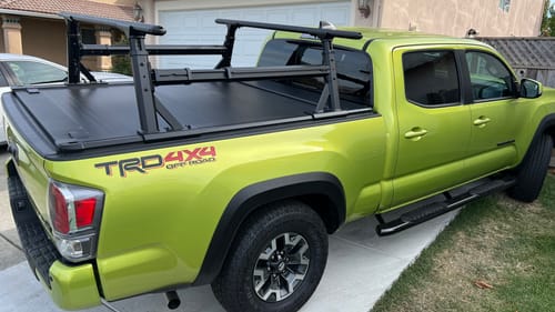 Customer photo review of 2016-2023 Toyota Tacoma PRO Retractable Tonneau Cover