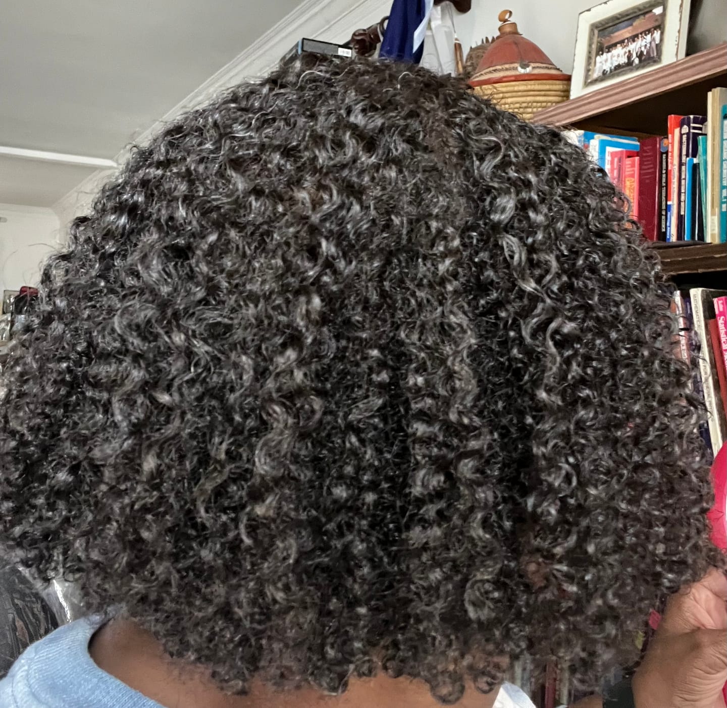 Customer photo review of Curl Cream - Honey Hydration