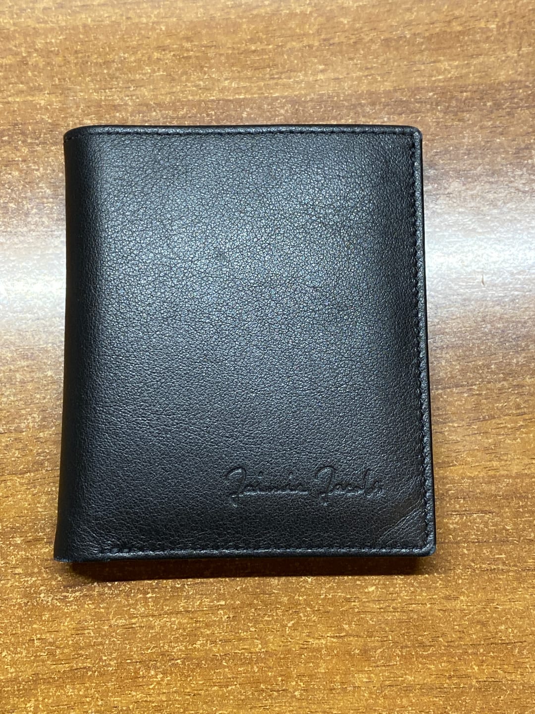 Customer photo review of Slimstar - slim wallet with small coin pocket
