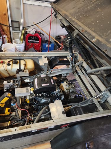 Customer photo review of Predator 22hp Installation Kit for 1998-2013 Club Car DS