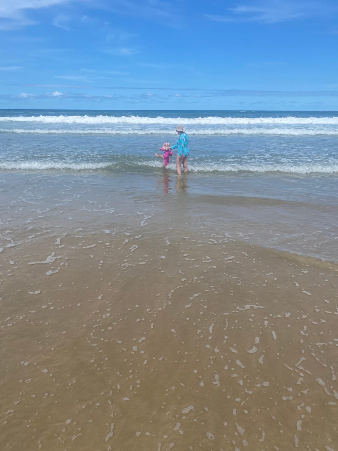 Customer photo review of Toucan Women's Long Sleeve Zip Swimmers