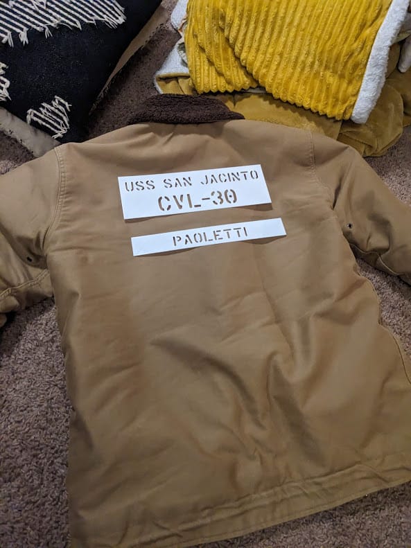 Customer photo review of 1940s US Navy N-1 Deck Jacket - Cost-effective Version