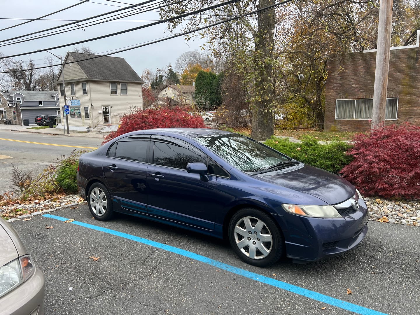 Customer photo review of 2006-11 Honda Civic Sedan Window Visors Wind Deflectors Rain Guards
