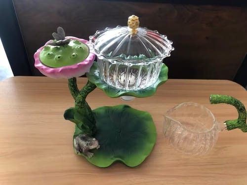 Customer photo review of Lotus Flower | HZTEAPOTS®