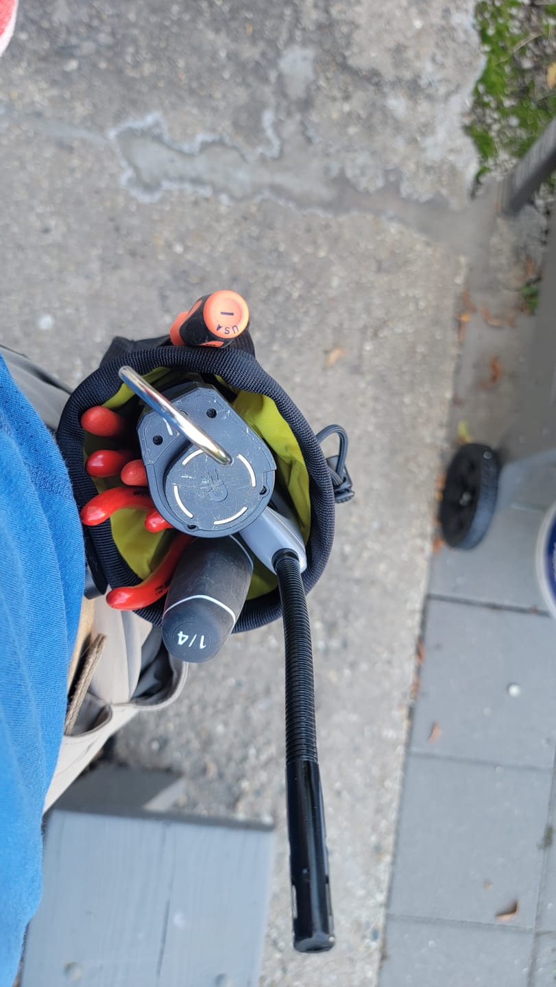 Customer photo review of MagMaster Pro | Magnetic Tool and Hardware Holder