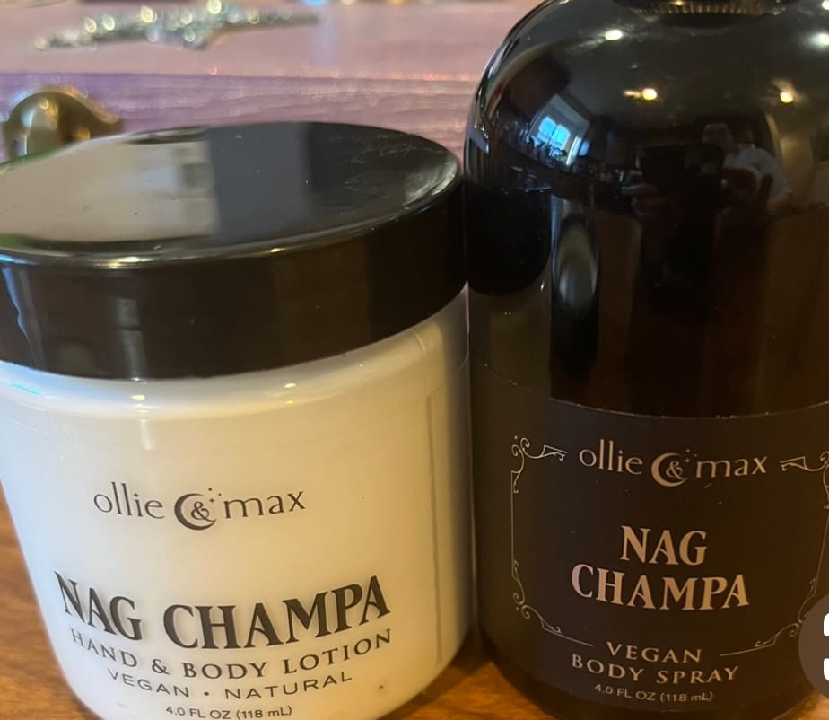 Customer photo review of Nag Champa Body Spray