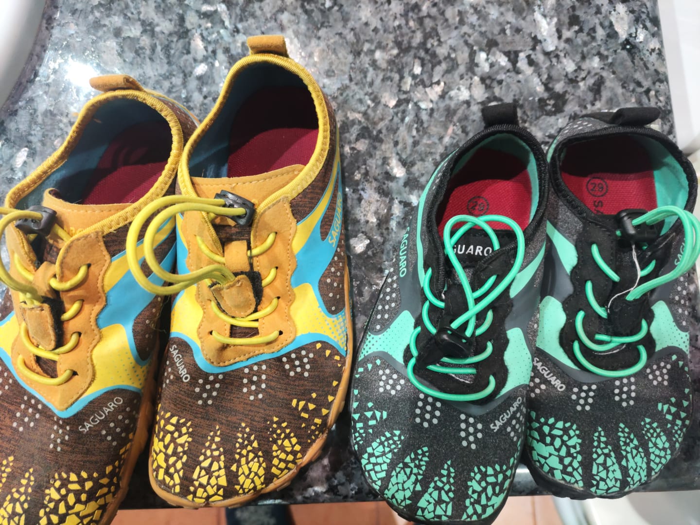 Customer photo review of Niños Barefoot Chaser Fast Ⅰ