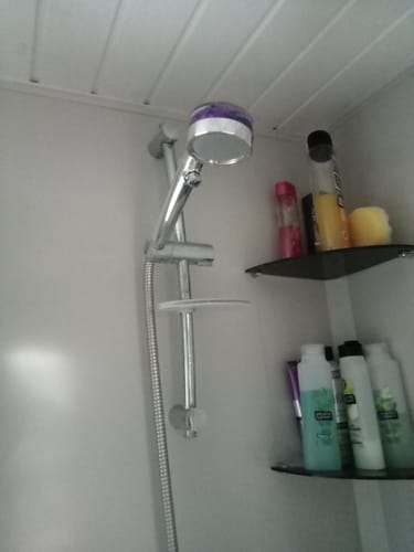 Customer photo review of Rotatable High-pressure Shower