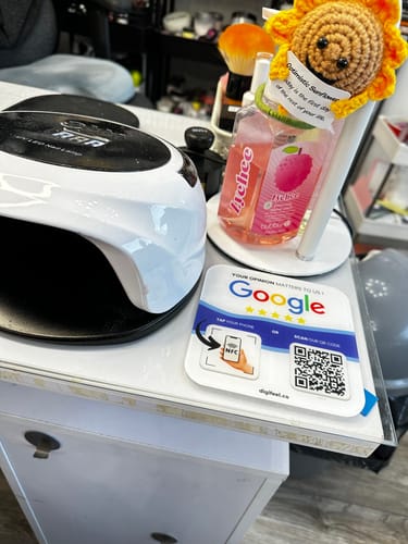 Customer photo review of Google Reviews - Plate