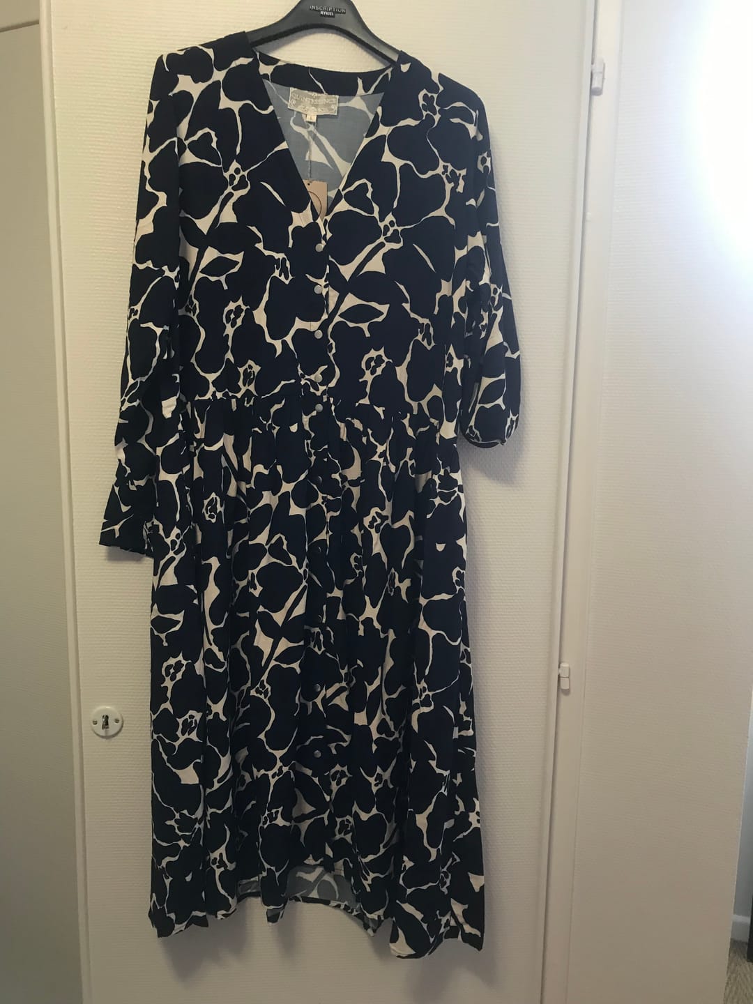 Customer photo review of Robe Sia -  viscose imprimée Honfleur