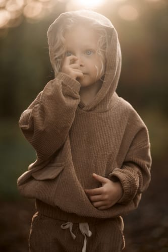 Customer photo review of Organic "Taree" Tracksuit - Size 3-6