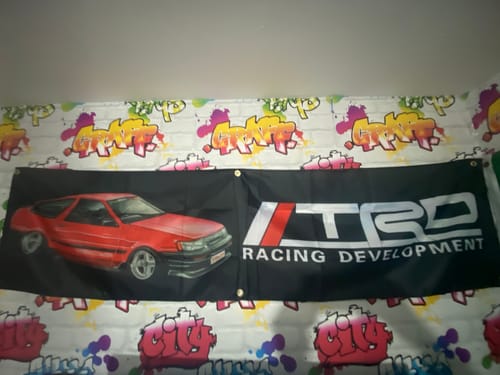 Customer photo review of Twin cam Banner