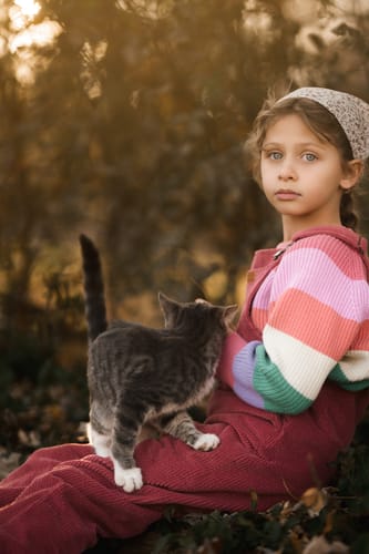 Customer photo review of Organic "Florie" Flare Overalls - Size 3-6