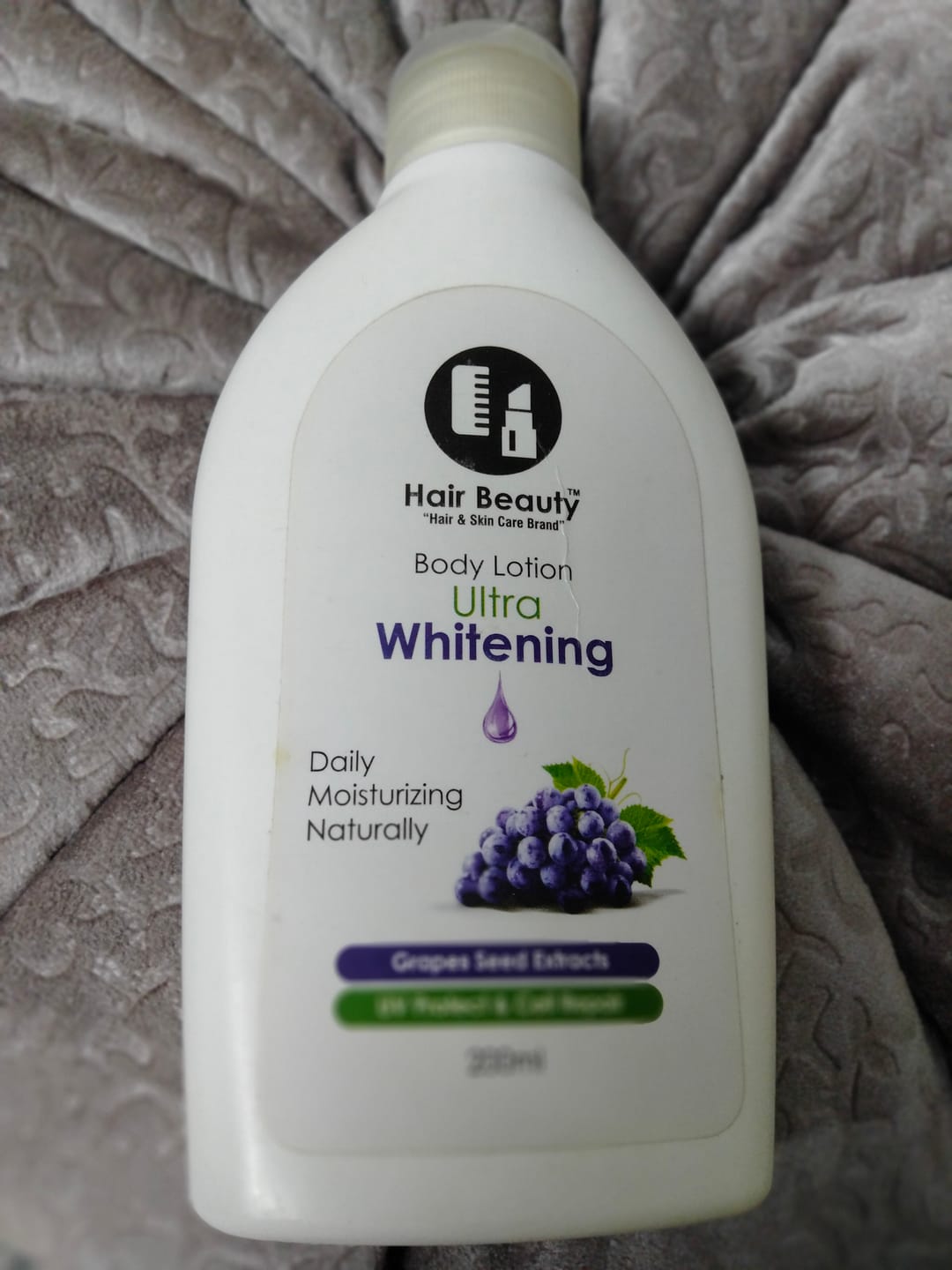 Customer photo review of Ultra Whitening Body Lotion