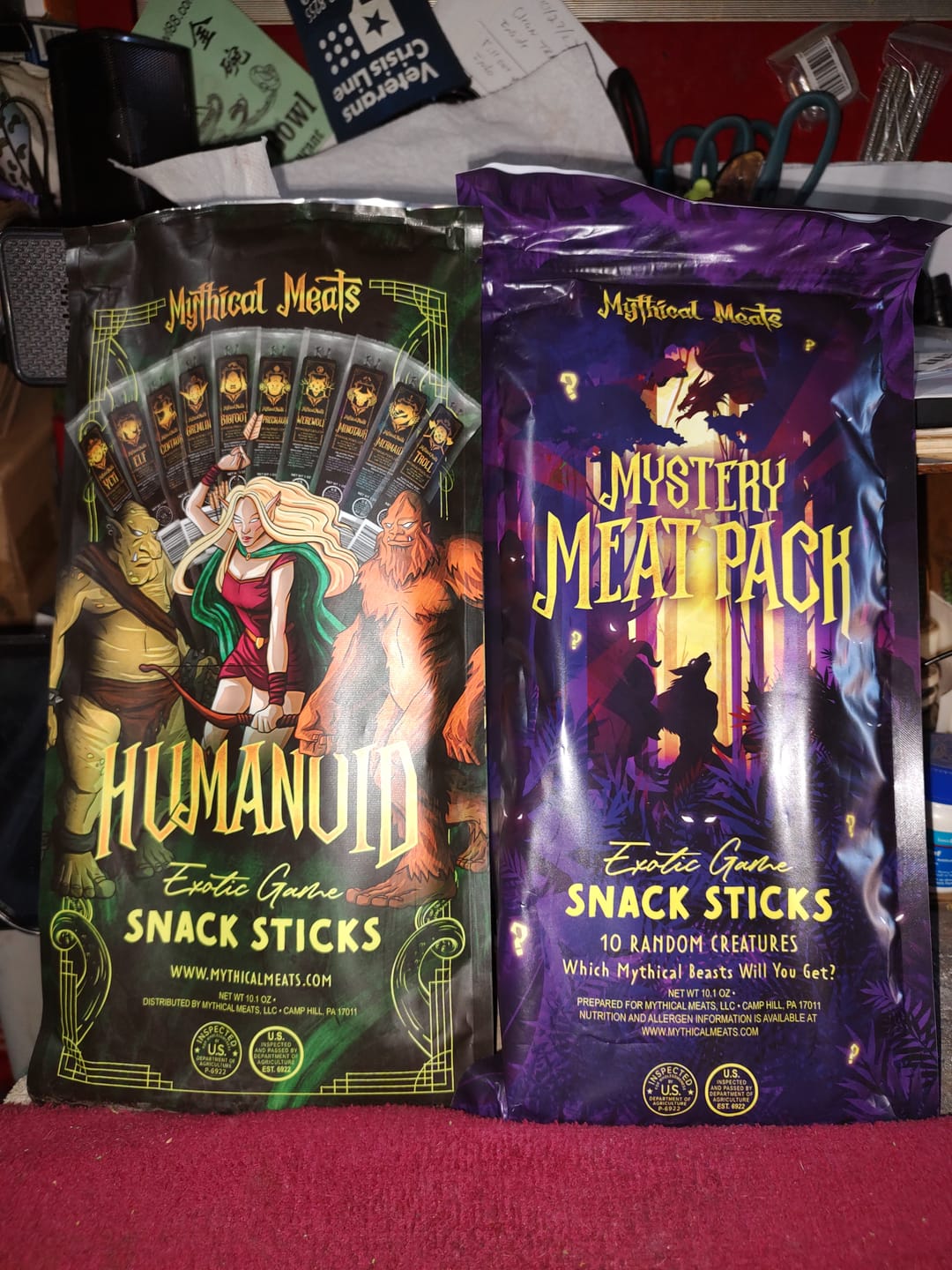 Customer photo review of Mystery Meat Variety Pack