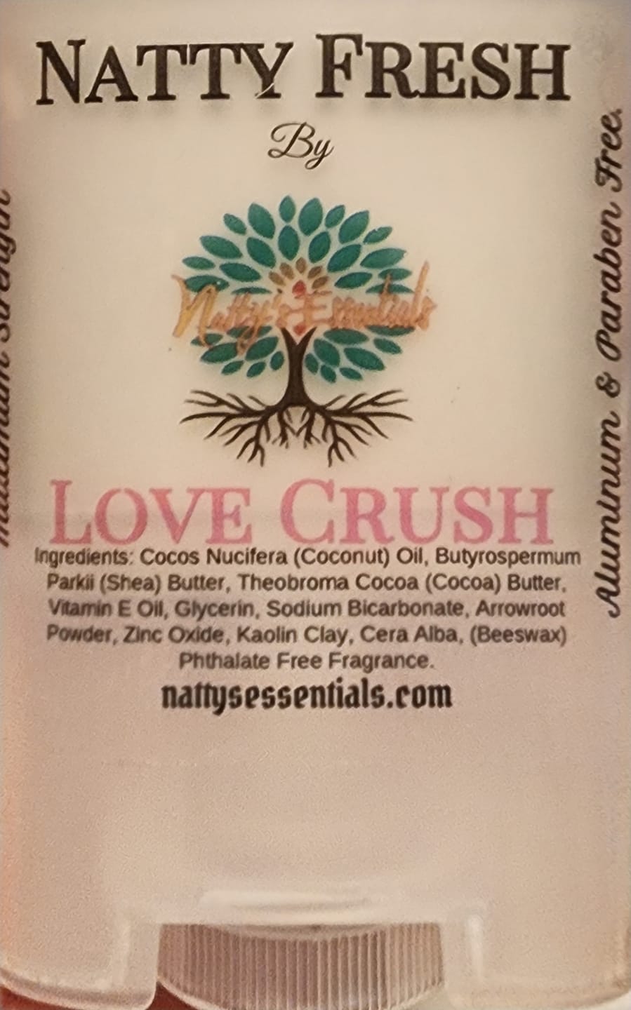Customer photo review of 'Natty Fresh' All-Natural Deodorant