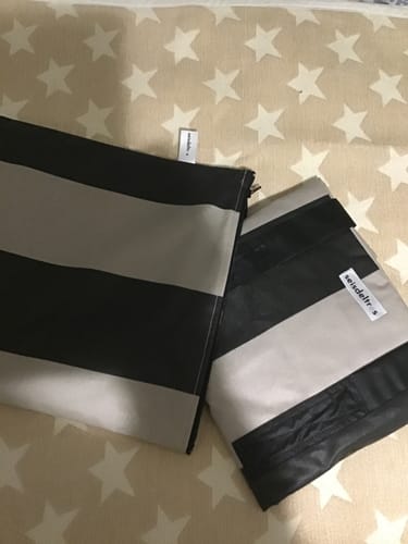 Customer photo review of Funda Negro/Piedra