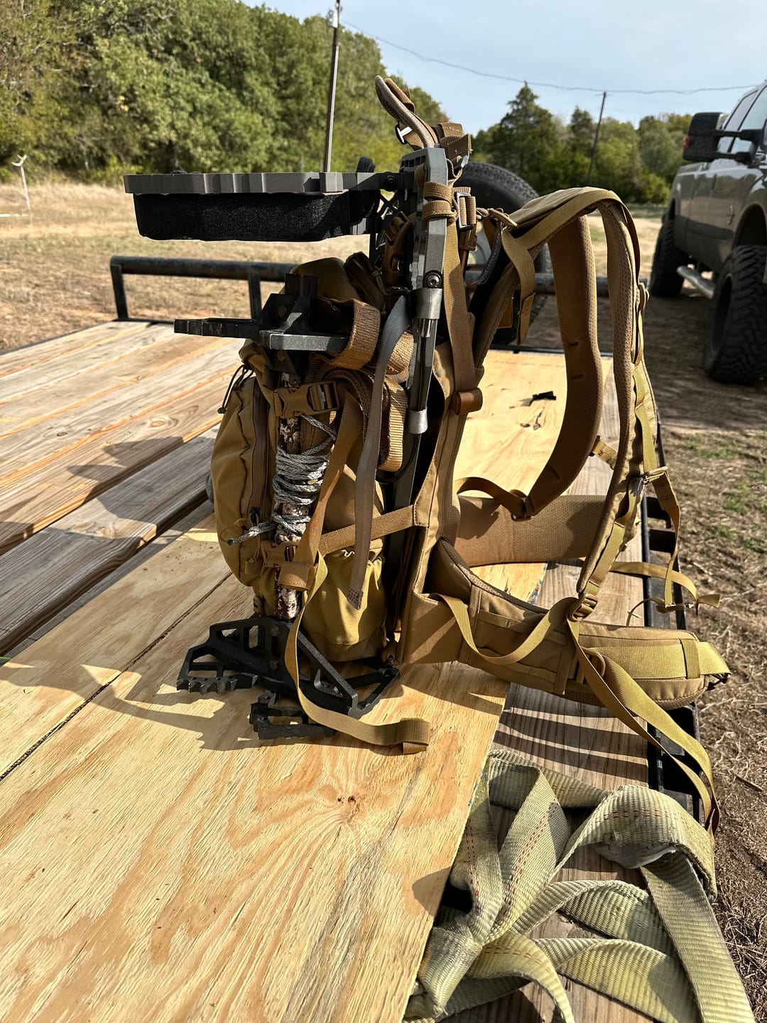 Customer photo review of D'Acquisto Series Hang-On .5 / Public Land Stand ™