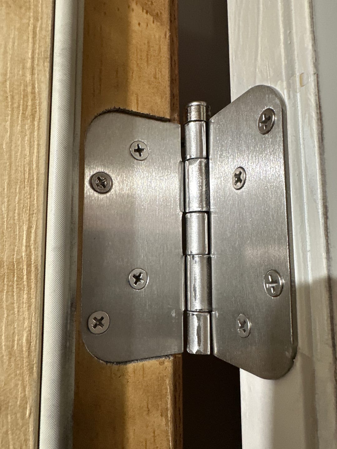 Customer photo review of Exterior Door Hinge (1 piece)