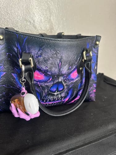 Customer photo review of Just Love Skulls Shoulder Handbag