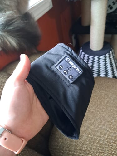 Customer photo review of CozyBand Wireless Headphones