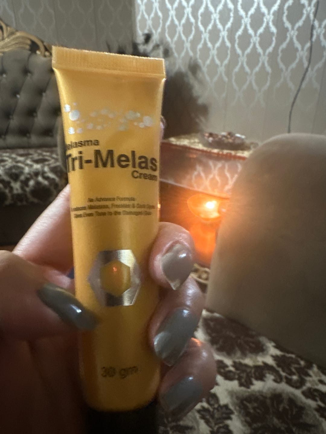 Customer photo review of Tri Melas Cream