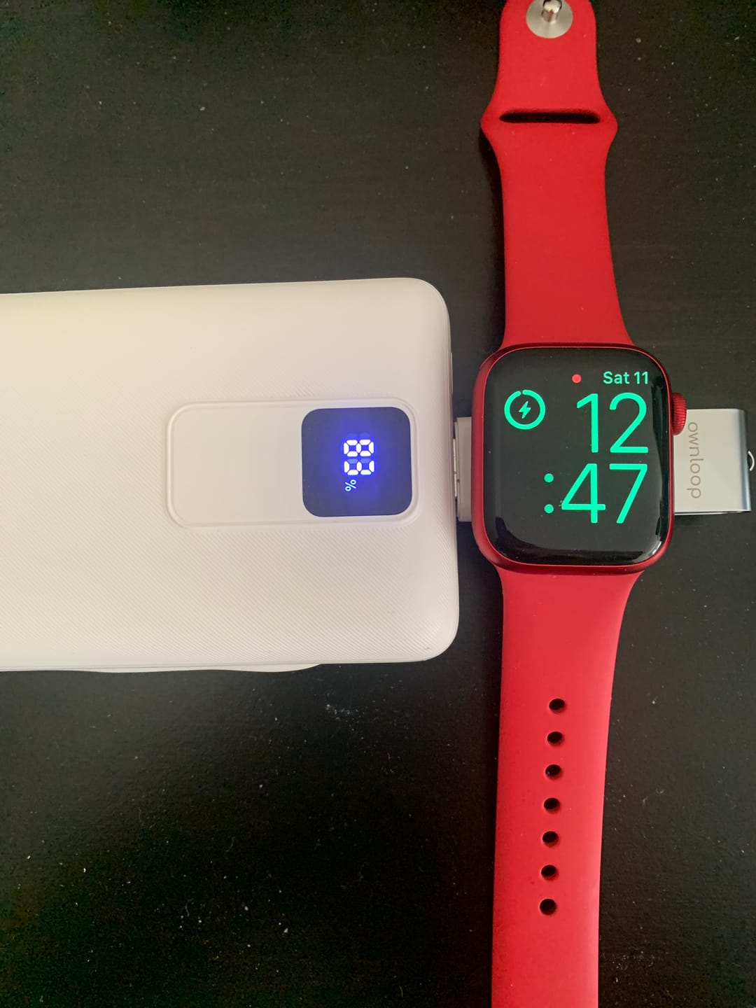 Customer photo review of 2-in-1 Portable Charger