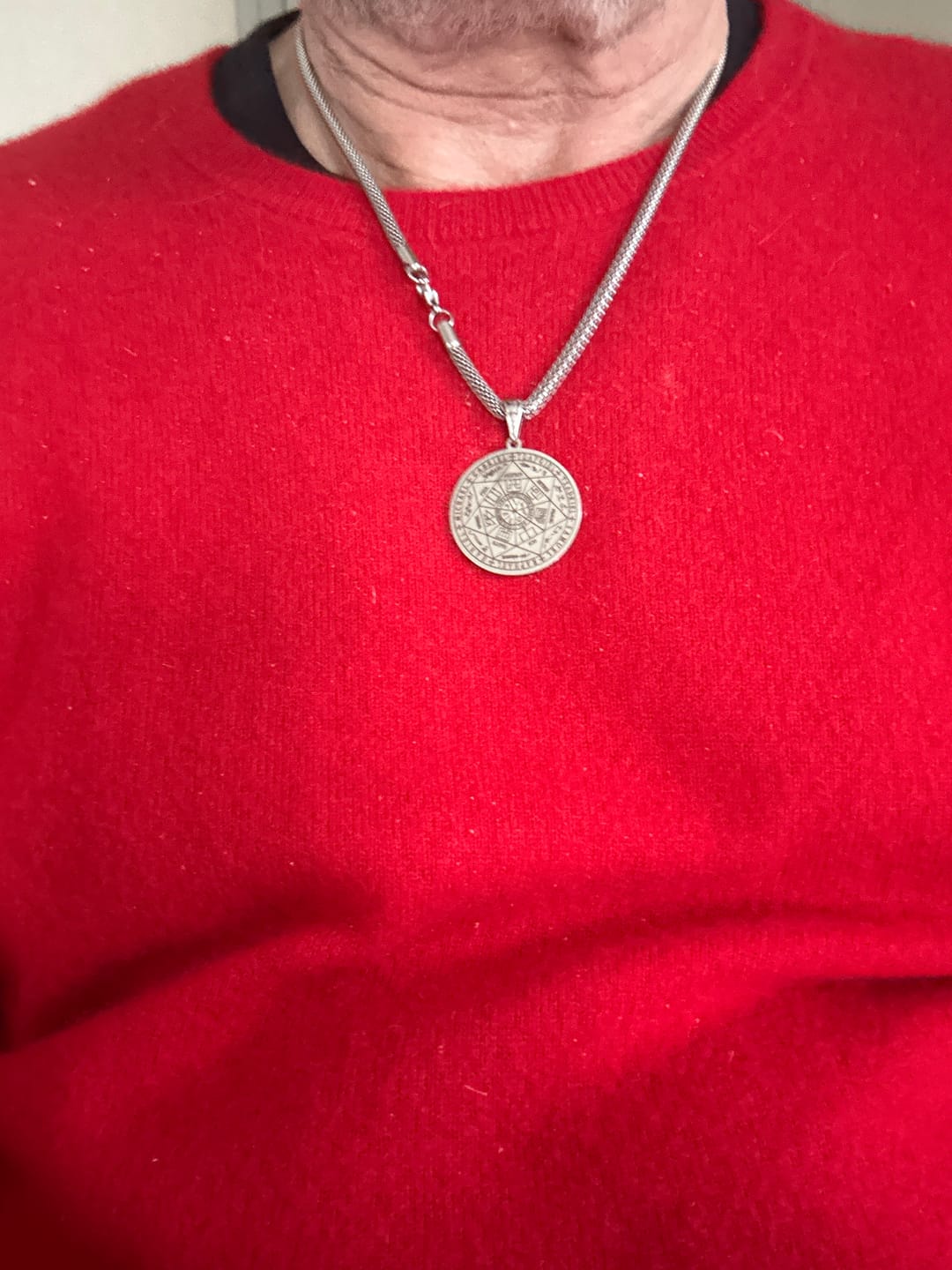 Customer photo review of Pendentif Sceau des 7 Archanges