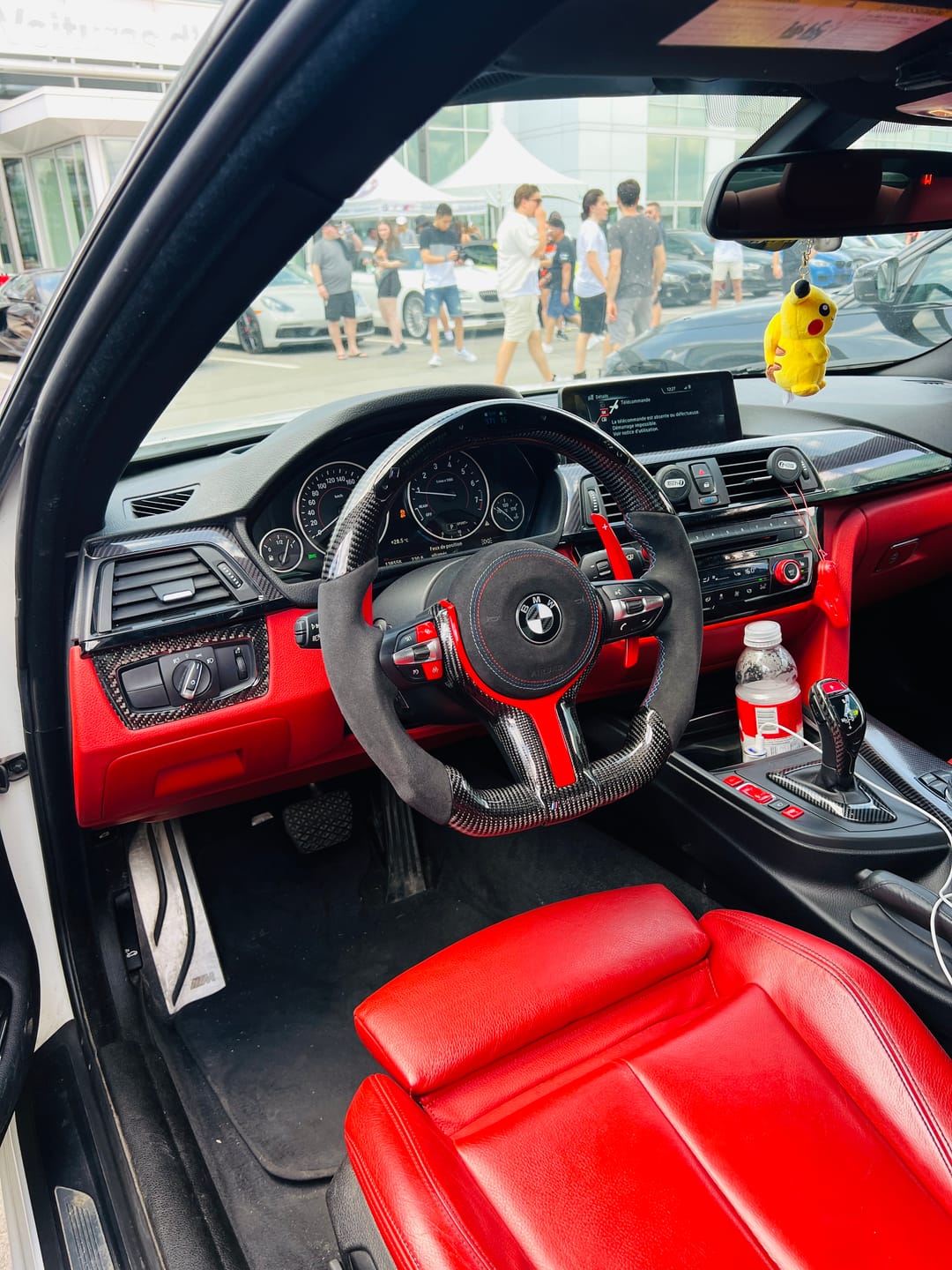 Customer photo review of BMW F30/F80/F82/F83/F87/F90/F10 M-sport/M2/3/4/5/6 Carbon Fiber Steering Wheel