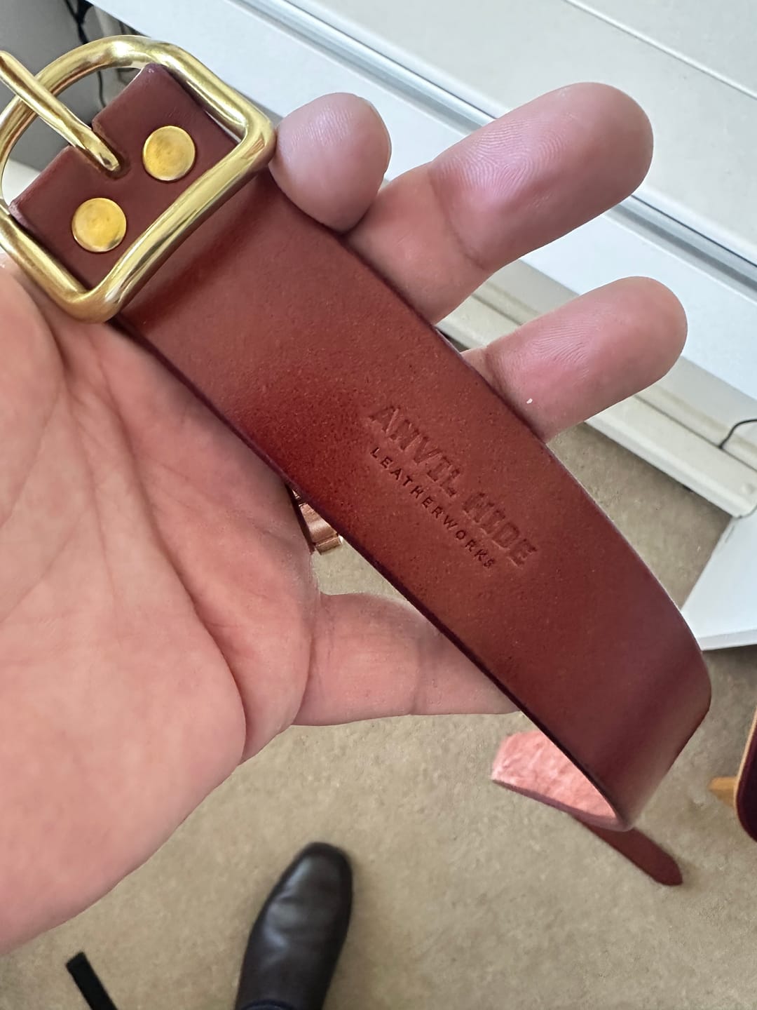 Customer photo review of The Classic Belt
