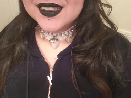 Customer photo review of Lacey Rosie Star Choker