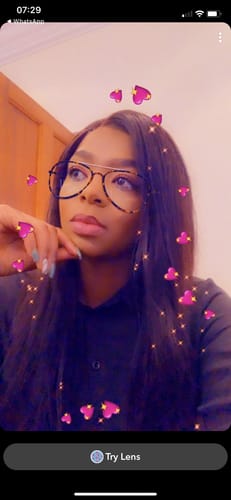 Customer photo review of Brazilian 4x4 Lace Wig - Straight