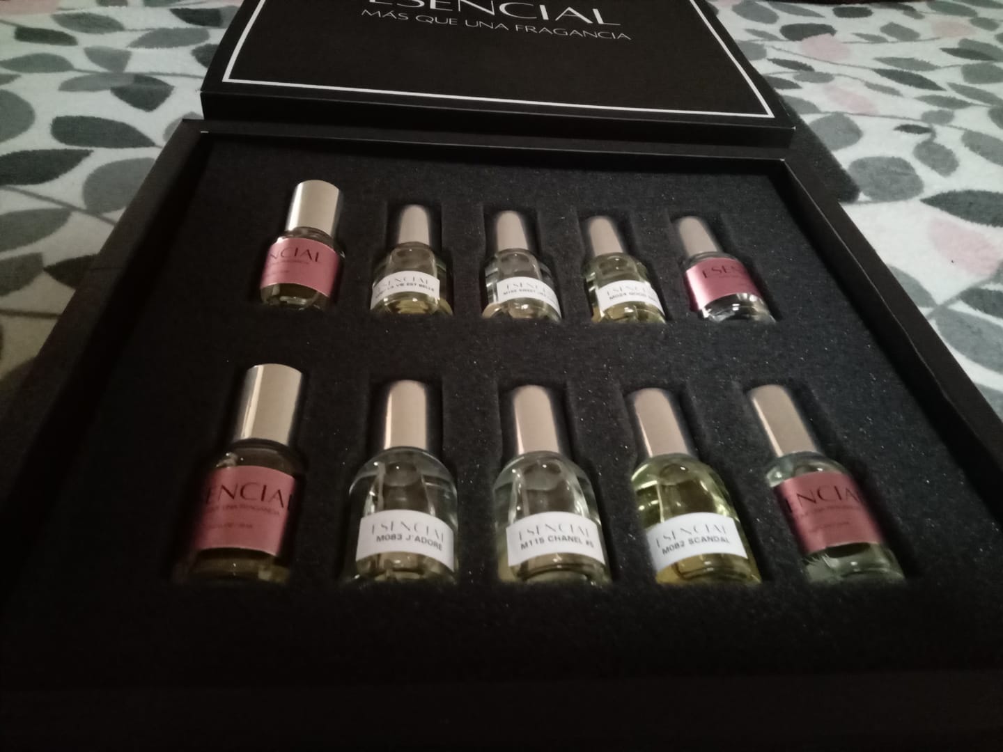 Customer photo review of Set "Más Vendidos Mujer" 10 Perfumes