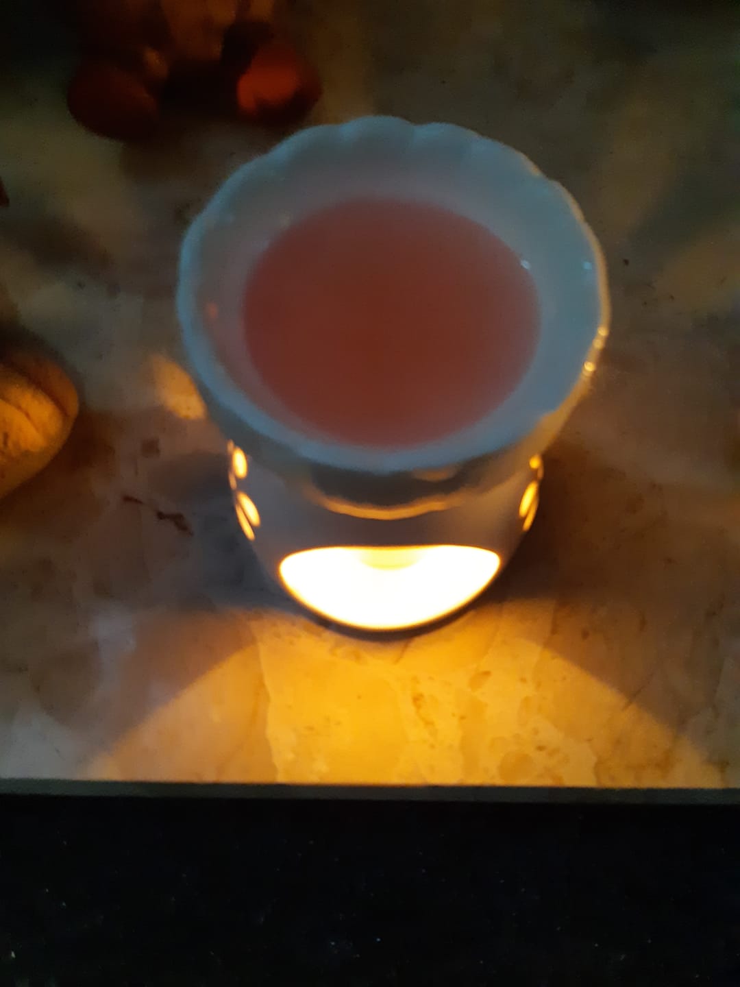 Customer photo review of Apple & Cinnamon Gel Melt