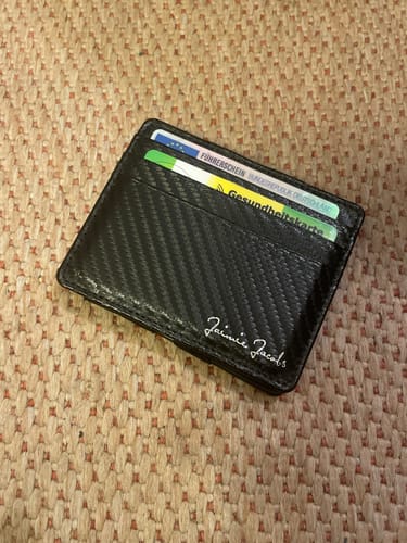 Customer photo review of Flap Boy Slim - Magic Wallet without Coin Pocket