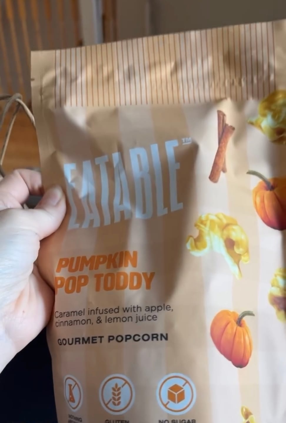 Customer photo review of Pumpkin Pop Toddy - Caramel Popcorn