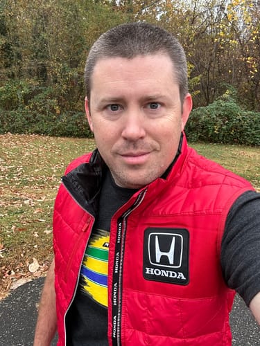 Customer photo review of 1989 Honda Grand Prix Racing Team Vest - Red