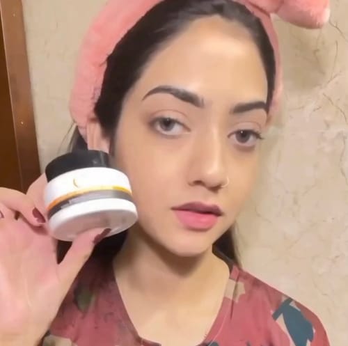 Customer photo review of Vitamin C Brightening Cream