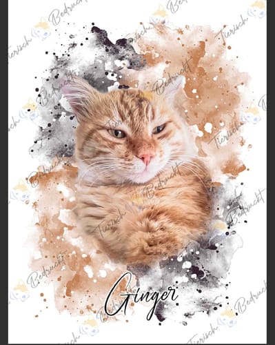 Gabrielle F. review of Your Pet as Watercolor Portrait image 1 out of 1