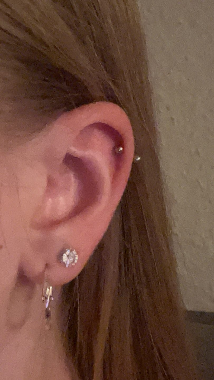 Customer photo review of Elaine Piercing | Titan