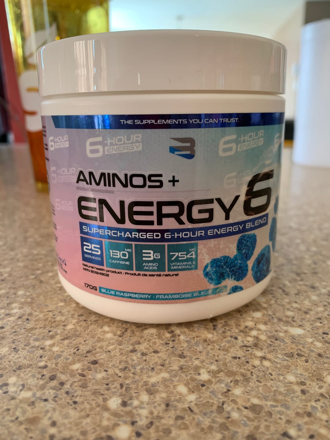 Customer photo review of Believe - Aminos+ Energy 6 - 170g