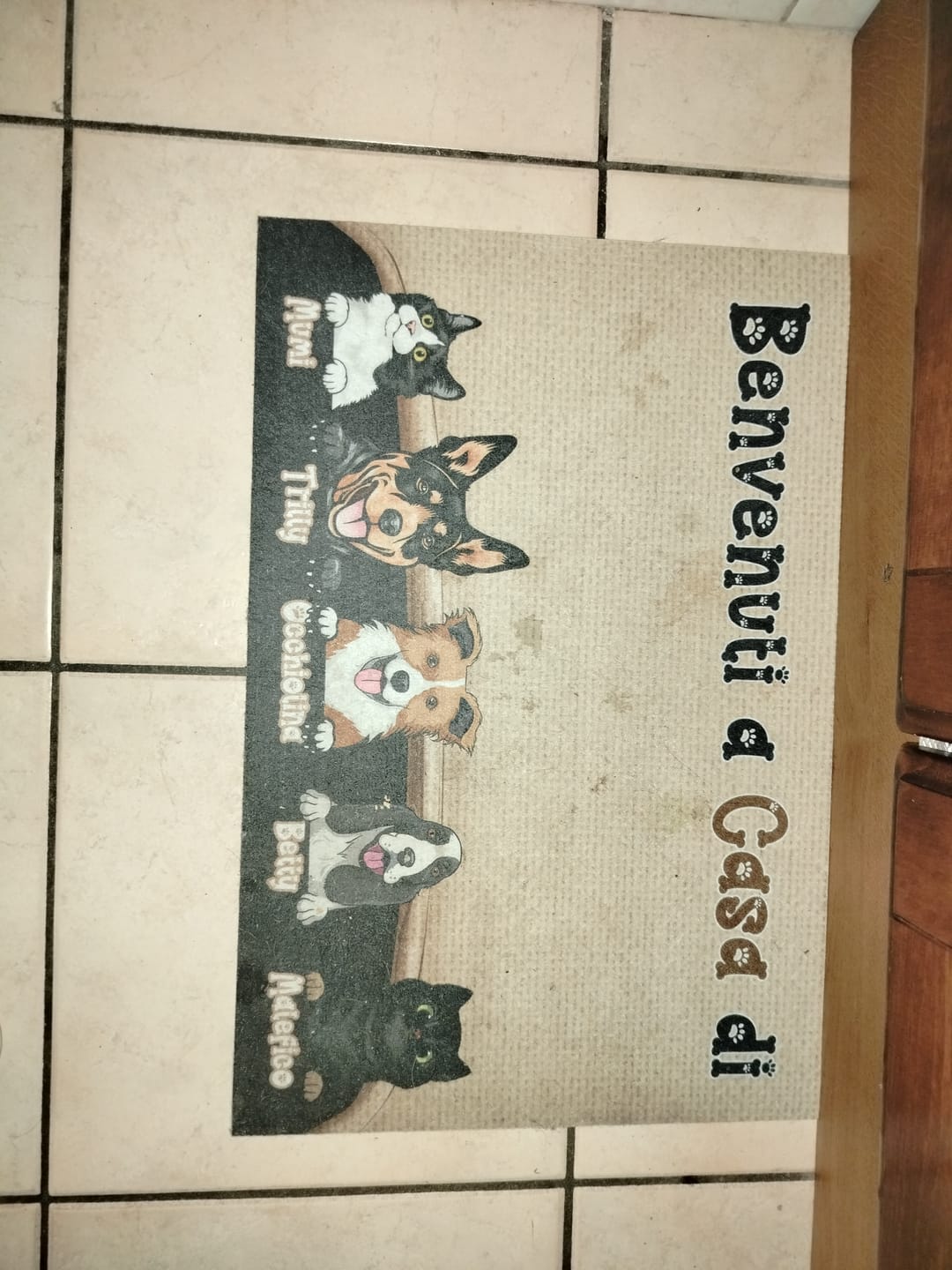 Customer photo review of Animaletti - Zerbino Personalizzabile